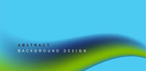 Fluid geometric vector background featuring dynamic liquid shapes, creating captivating abstract visual experience for wallpaper, banner, background, landing page, wall art, invitation, print, poster