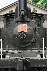 Claus No. 15 steam locomotive Numata Town Hokkaido