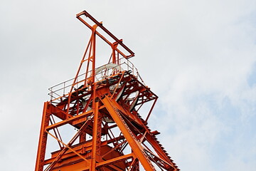 Fototapeta na wymiar Bibai Coal Mine, Bibai City, Hokkaido