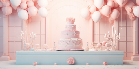 Quinceañera (Quinceanera) celebration banner