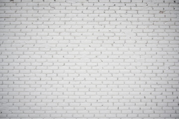 Modern white brick wall texture for background. white brick wall may used as background.