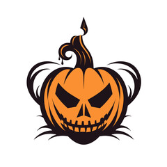 ハロウィンのかぼちゃAI