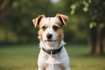 A Joyful Companion The Happy Jack Russell Terrier Dog