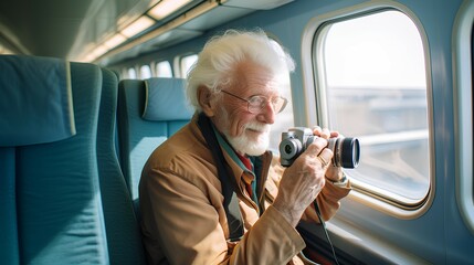Seniors are traveling again and storytellers want to take audiences along for the ride ai generated