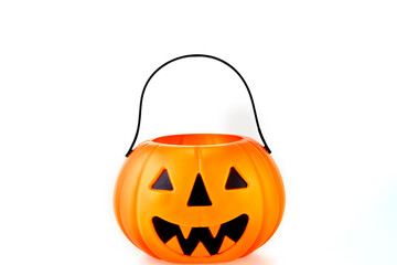 Halloween Jack o Lantern Pumpkin with a spooky face