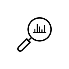 Finance Technology icon, Analysis Icon