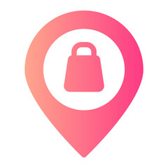 location gradient icon