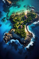 Obraz premium Beautiful Tropical Island 