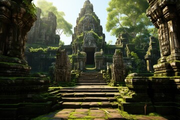 archaeological site of Indian Temple