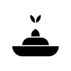 mayonnaise glyph icon