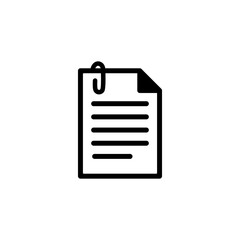 Proposal, Important Document, Note, Manage Orders Vector Icon
