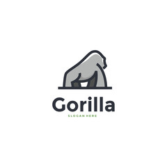 modern gorilla line logo