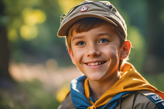 portrait of a smiling boy