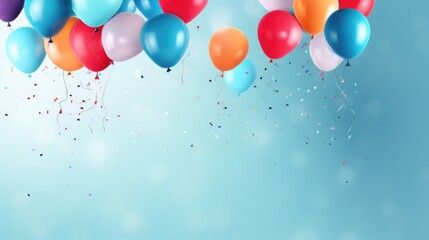 Balloons for background.