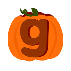 Alphabet Letter Font for Halloween