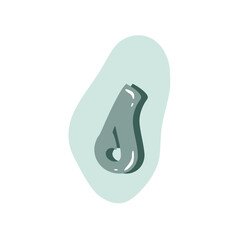 Alphabet Letter Font Green