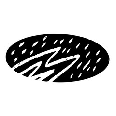 Oval Abstract Illustration