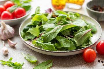 Mix salad leaves