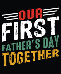 Fototapeta premium our first father's day together