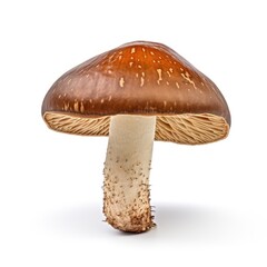 Boletus fungus isolated on a white background