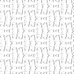 Abstract  background with figures from lines. Black and white texture for web page, textures, card, poster, fabric, textile. Monochrome pattern. Repeating design.