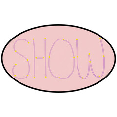 Show placard billboard
