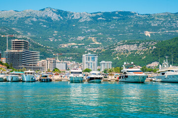 Waterfront of Budva. Montenegro