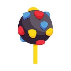 Candy vector colorful stickers Icon Design illustration. EPS 10 File