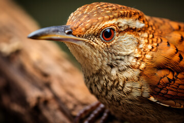 Obraz premium Wren Bird Closeup