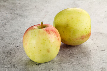 Sweet juicy ripe organic apples