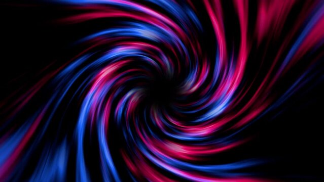 Swirling background, Gradient twirl bright abstract background,  tunnel, 3d animation in 4K.