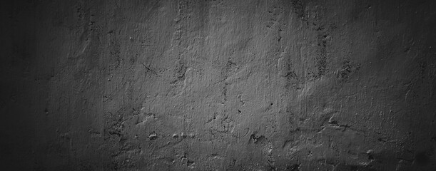 Fototapeta na wymiar Abstract grey black grungy wall texture background