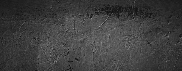 Abstract grey black grungy wall texture background