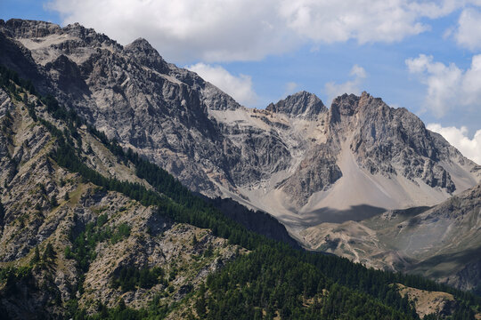 Foto delle Alpi scattata da Bardonecchia.