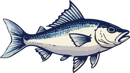 Fototapeta premium From Ocean to Plate The Journey of Fresh Fish