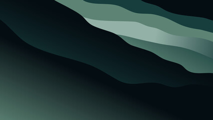 Desktop background featuring colorful abstract waves art
