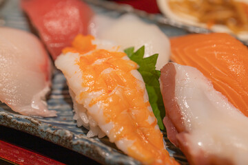 寿司の盛り合わせ