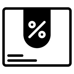 Box icon with solid line style base. Suitable for website design, logo, app, UI and ETC.