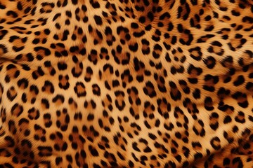 Leopard fur skin texture  - obrazy, fototapety, plakaty