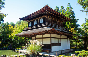 観音殿｜初秋の国宝慈照寺、古を思い起こし侘び寂びに浸れます
