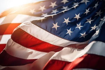 Fotobehang American flag for Memorial Day © Zaleman