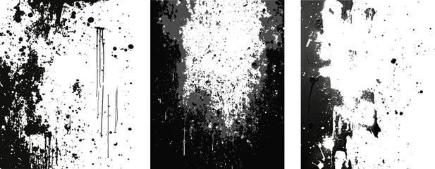an image of black and white paint over a background, in the style of pointillistic, pulled, scraped, and scratched, poster, british topographical, instant film, abstraction-création