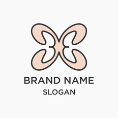 Obraz premium Brand logo colored icon design template