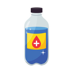 Obraz premium Medicine bottle vector colorful stickers Icon Design illustration. EPS 10 File