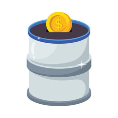 Money box vector colorful stickers Icon Design illustration. EPS 10 File
