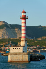 lighthouse in the port country