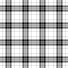 Check seamless texture of pattern plaid fabric with a vector tartan textile background.