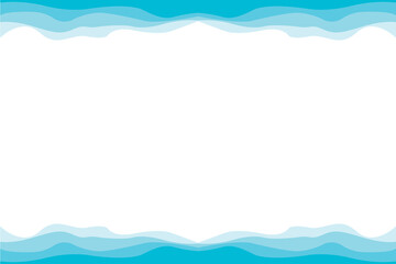 Abstract of background vector. Design japanese style of line wave of blue background. Design print for illustration, magazine, cover, card, background, wallpaper. Set 7