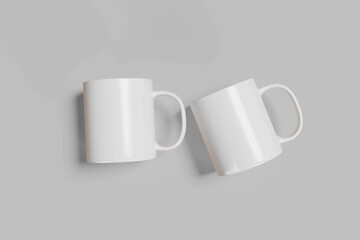 Blank Ceramic Mug Mockup
