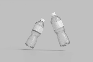 Mineral Water Bottle Mockup